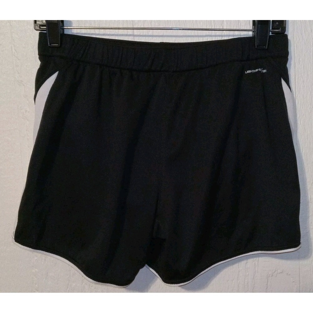 New Balance Running Shorts Womens Small Black White Lightning Dry WRS1106X - Picture 3 of 10